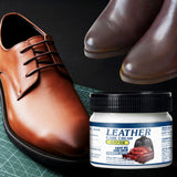Maxbell 6xLeather Maintenance Cream Cracks Leather Polish Care for Furniture Shoes Car