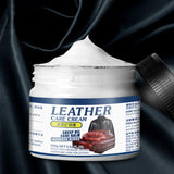 Maxbell 3xLeather Maintenance Cream Cracks Leather Polish Care for Furniture Shoes Car