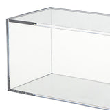 Maxbell 2xAcrylic Box with Lid Bar Office Supplies Coffee Shop Acrylic Tea Storage Box