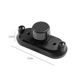 Maxbell 3xBackbag Strap Umbrella Clip Gadget Easy to Assemble Sun Umbrella Holder Clip Black