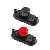 Maxbell 6xBackbag Strap Umbrella Clip Gadget Easy to Assemble Sun Umbrella Holder Clip Black