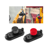 Maxbell 3xBackbag Strap Umbrella Clip Gadget Easy to Assemble Sun Umbrella Holder Clip Black