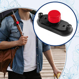 Maxbell 4xBackbag Strap Umbrella Clip Gadget Easy to Assemble Sun Umbrella Holder Clip Black