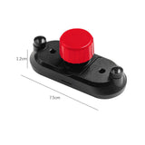 Maxbell 6xBackbag Strap Umbrella Clip Gadget Easy to Assemble Sun Umbrella Holder Clip Red
