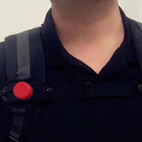 Maxbell 4xBackbag Strap Umbrella Clip Gadget Easy to Assemble Sun Umbrella Holder Clip Red