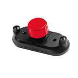 Maxbell 2xBackbag Strap Umbrella Clip Gadget Easy to Assemble Sun Umbrella Holder Clip Red