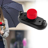 Maxbell 6xBackbag Strap Umbrella Clip Gadget Easy to Assemble Sun Umbrella Holder Clip Red