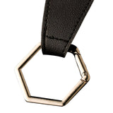 Maxbell 4xMagnetic Hat Clip Sunhat Multipurpose Hat Bags Clip for Travel Handbag Purses Black hexagon