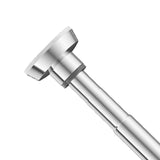 Maxbell 2xTelescopic Clothing Rod Adjustable Closet Rod for Cabinets Closet Bathroom
