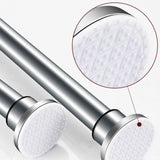 Maxbell 2xTelescopic Clothing Rod Adjustable Closet Rod for Cabinets Closet Bathroom