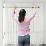 Maxbell 2xTelescopic Clothing Rod Adjustable Closet Rod for Cabinets Closet Bathroom