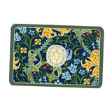 Maxbell 2xKitchen Absorbent Drain Pad Luxury Tableware Drain Pad for Counter Home Cafe Blue Green Yellow