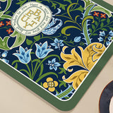 Maxbell 2xKitchen Absorbent Drain Pad Luxury Tableware Drain Pad for Counter Home Cafe Blue Green Yellow