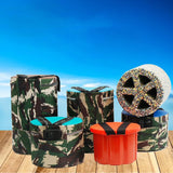 Maxbell 2xGarden Wearable Stool Chair Outdoor Fishing Chair for Farm Planting Farming