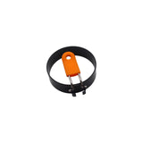Maxbell 4xEgg Cooking Rings Easy to Clean Food Grade Anti Scald Griddle Cooking Shaper Orange