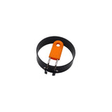 Maxbell 3xEgg Cooking Rings Easy to Clean Food Grade Anti Scald Griddle Cooking Shaper Orange