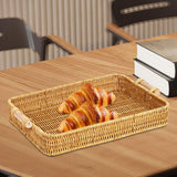 Maxbell Fruit Basket and Floor Carpet Food Organizer Tray for Bedroom