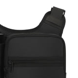 Maxbell 2xCrossbody Bag Adjustable Shoulder Strap Sling Bag for Travel Camping Outdoor Black