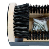Maxbell 2xShoe Brush Cleaner Mountable Cleaning Dirt Remover for Garden Indoor Outdoor