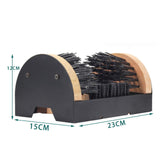 Maxbell 2xShoe Brush Cleaner Mountable Cleaning Dirt Remover for Garden Indoor Outdoor