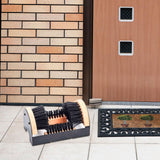 Maxbell 2xShoe Brush Cleaner Mountable Cleaning Dirt Remover for Garden Indoor Outdoor