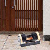 Maxbell 2xShoe Brush Cleaner Mountable Cleaning Dirt Remover for Garden Indoor Outdoor