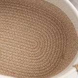 Maxbell 2xCotton Rope Woven Baskets for Organizing Portable Cat Dog Toy Bin Toy Basket 22cmx16cmx11cm