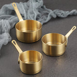 Condiment Cup Sauce Cups with Handle for Ketchup Salad Drerssing Steak Sauce small Argent