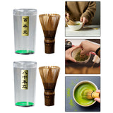 Maxbell 2xBamboo Tea Whisk Chasen Brush Tools Beginner Reusable Green Tea Whisk Chasen 100 Type