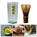 Maxbell 2xBamboo Tea Whisk Chasen Brush Tools Beginner Reusable Green Tea Whisk Chasen 100 Type