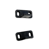 Maxbell 2x2Pcs Door Guides Bottom Track Guide Durable for Living Room Home Wooden Door