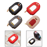 Maxbell 5xCredit Card Holder Purse Change Pouch for Dating Travel Valentines Day Gifts Black