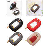 Maxbell 5xCredit Card Holder Purse Change Pouch for Dating Travel Valentines Day Gifts Black