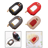 Maxbell 4xCredit Card Holder Purse Change Pouch for Dating Travel Valentines Day Gifts Black