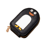 Maxbell 2xCredit Card Holder Purse Change Pouch for Dating Travel Valentines Day Gifts Black