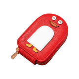 Maxbell 6xCredit Card Holder Purse Change Pouch for Dating Travel Valentines Day Gifts Red