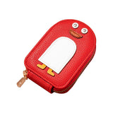 Maxbell 6xCredit Card Holder Purse Change Pouch for Dating Travel Valentines Day Gifts Red