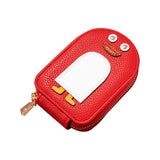 Maxbell 2xCredit Card Holder Purse Change Pouch for Dating Travel Valentines Day Gifts Red