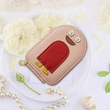 Maxbell 4xCredit Card Holder Purse Change Pouch for Dating Travel Valentines Day Gifts Pink