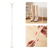 Maxbell 2xRetractable Boot Shaper Boot Support Storage with Clip Women Boot Stand Clip