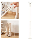 Maxbell 2xRetractable Boot Shaper Boot Support Storage with Clip Women Boot Stand Clip