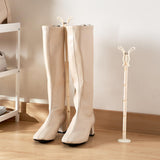 Maxbell 2xRetractable Boot Shaper Boot Support Storage with Clip Women Boot Stand Clip