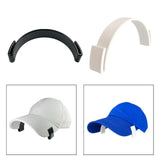 Maxbell 2xHat Brim Shaper Convenient Flat Brim Ball Caps Curved Brim Tool Curve Shaper Black