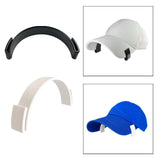Maxbell 5xHat Brim Shaper Convenient Flat Brim Ball Caps Curved Brim Tool Curve Shaper Black