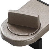 Maxbell 4 Pieces Sliding Window Lock Lock Window Stopper for Bedroom Patio Home Brown