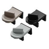 Maxbell 4 Pieces Sliding Window Lock Lock Window Stopper for Bedroom Patio Home Brown