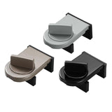 Maxbell 4 Pieces Sliding Window Lock Lock Window Stopper for Bedroom Patio Home Brown