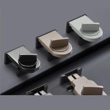 Maxbell 4 Pieces Sliding Window Lock Lock Window Stopper for Bedroom Patio Home Black