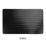Maxbell Quick Defrosting Tray Nonstick Defrost Plate for Vegetable Frozen Meat Fruit 23cmx16.5cm