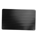 Maxbell Quick Defrosting Tray Nonstick Defrost Plate for Vegetable Frozen Meat Fruit 29.5cmx20.8cm